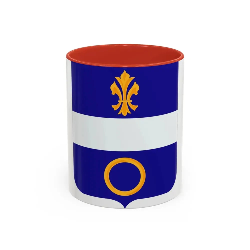365 Infantry Regiment 2 (U.S. Army) Accent Coffee Mug 11oz Red - Go Mug Yourself