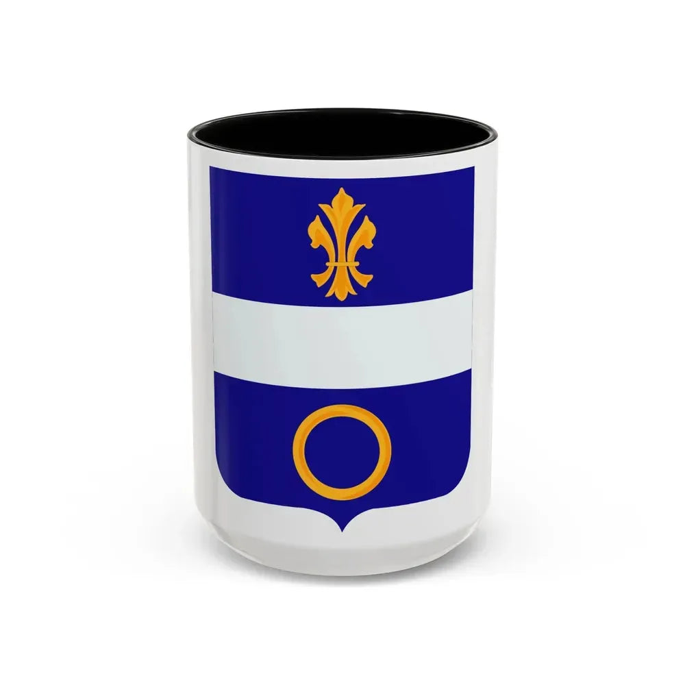 365 Infantry Regiment 2 (U.S. Army) Accent Coffee Mug 15oz Black - Go Mug Yourself