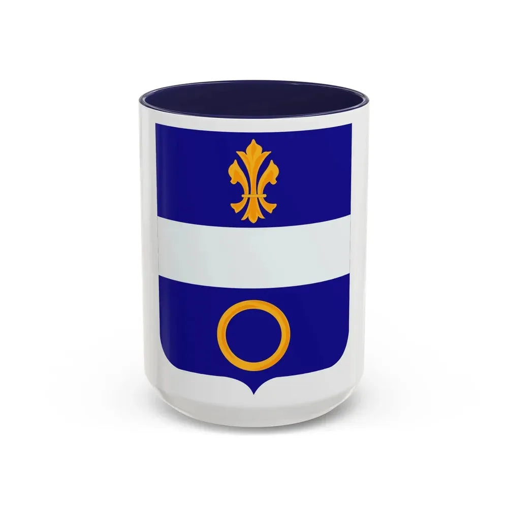 365 Infantry Regiment 2 (U.S. Army) Accent Coffee Mug 15oz Navy - Go Mug Yourself