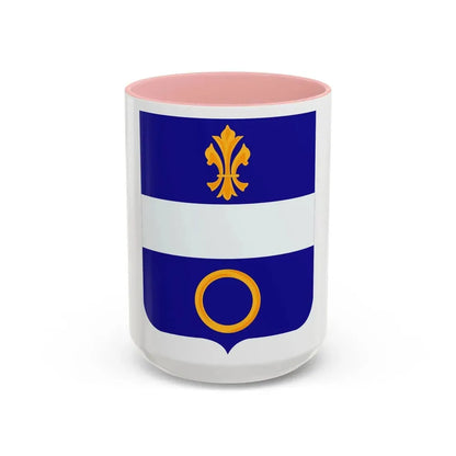 365 Infantry Regiment 2 (U.S. Army) Accent Coffee Mug 15oz Pink - Go Mug Yourself