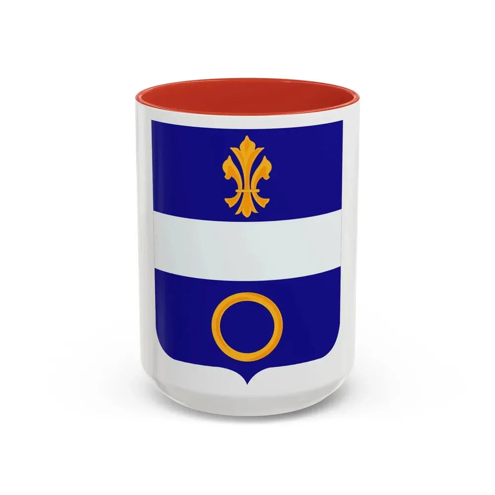 365 Infantry Regiment 2 (U.S. Army) Accent Coffee Mug 15oz Red - Go Mug Yourself