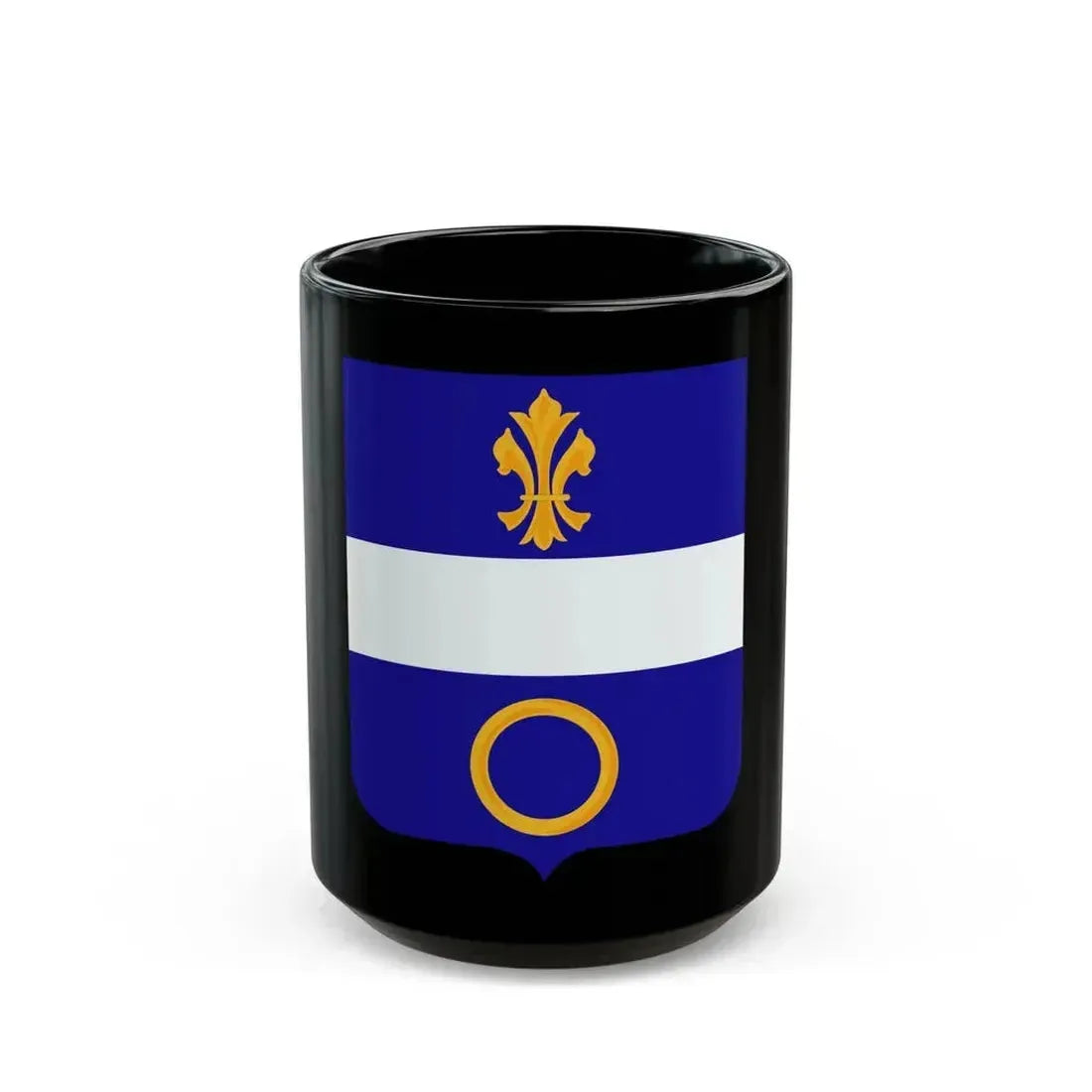365 Infantry Regiment 2 (U.S. Army) Black Coffee Mug 15oz - Go Mug Yourself