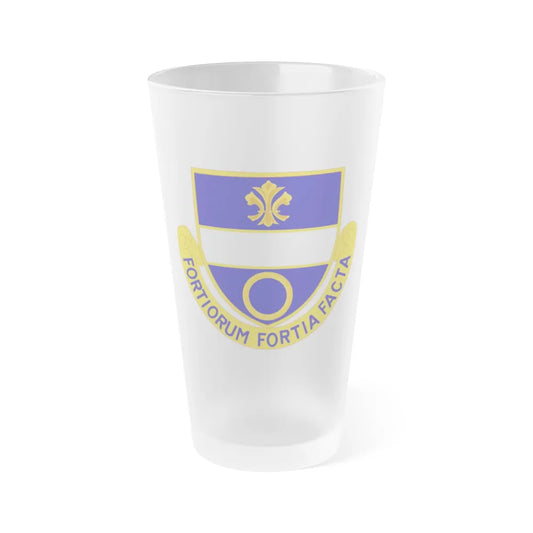 365 Infantry Regiment (U.S. Army) Frosted Pint Glass 16oz-Go Mug Yourself