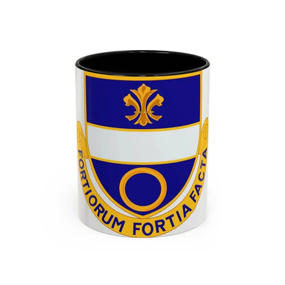 365 Infantry Regiment (U.S. Army) Accent Coffee Mug 11oz Black - Go Mug Yourself