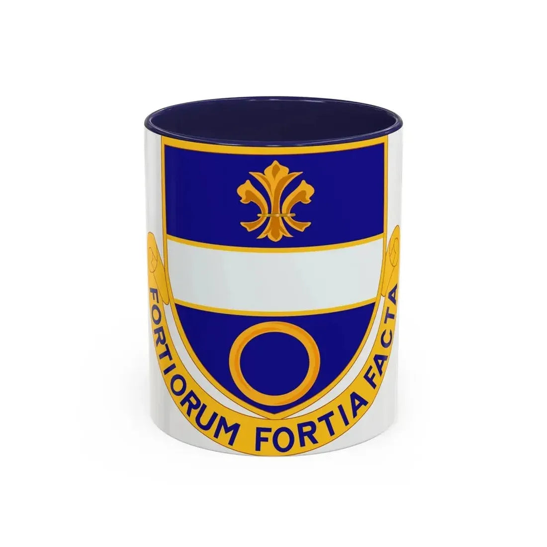 365 Infantry Regiment (U.S. Army) Accent Coffee Mug 11oz Navy - Go Mug Yourself