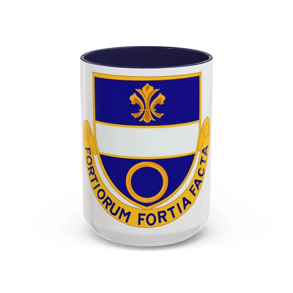 365 Infantry Regiment (U.S. Army) Accent Coffee Mug 15oz Navy - Go Mug Yourself