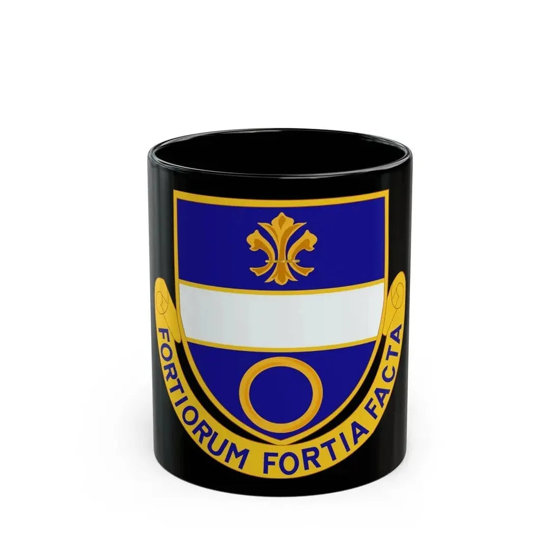 365 Infantry Regiment (U.S. Army) Black Coffee Mug 11oz - Go Mug Yourself