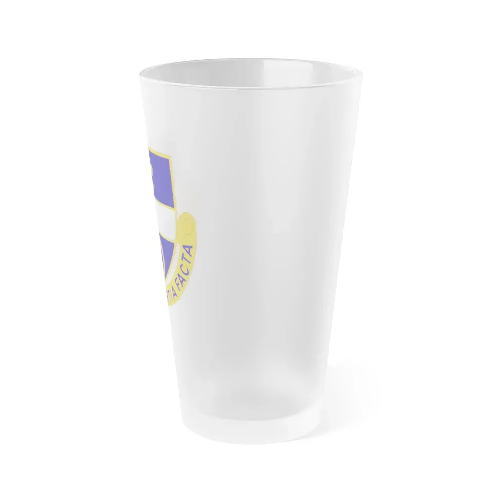 365 Infantry Regiment (U.S. Army) Frosted Pint Glass 16oz - Go Mug Yourself