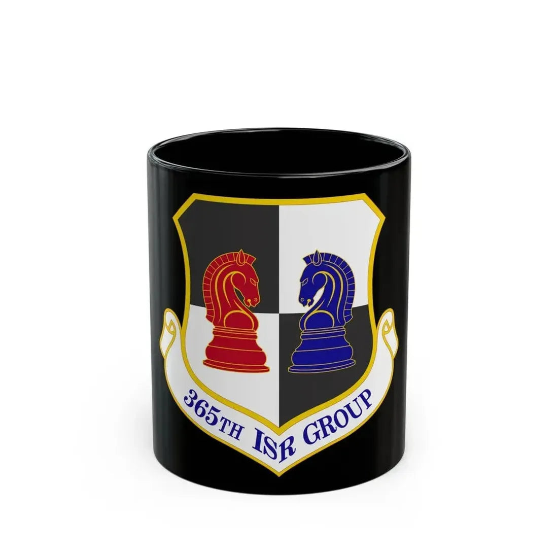 365 Intelligence Surveillance and Reconnaissance Group ACC (U.S. Air Force) Black Coffee Mug 11oz - Go Mug Yourself