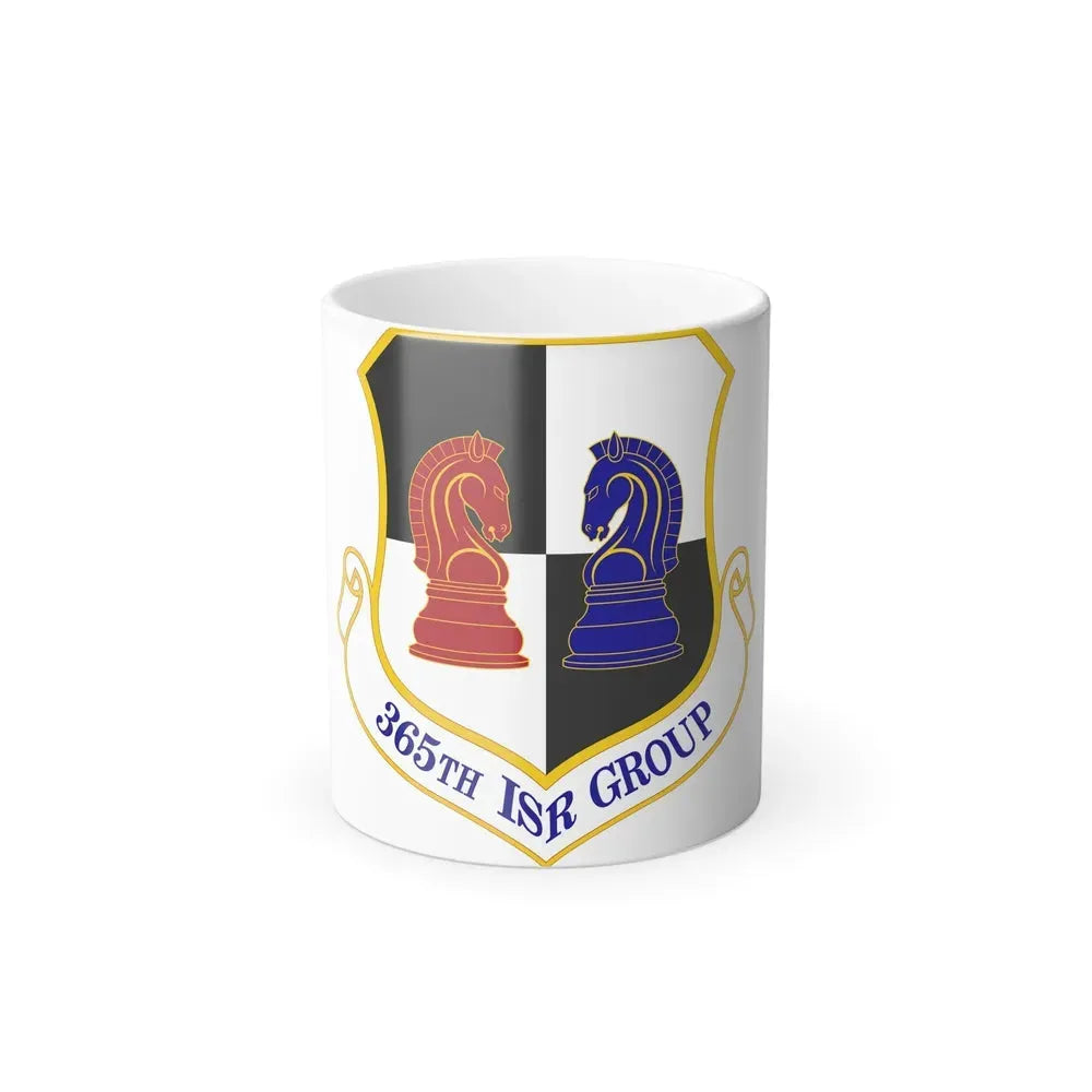 365 Intelligence Surveillance and Reconnaissance Group ACC (U.S. Air Force) Color Changing Coffee Mug 11oz - Go Mug Yourself
