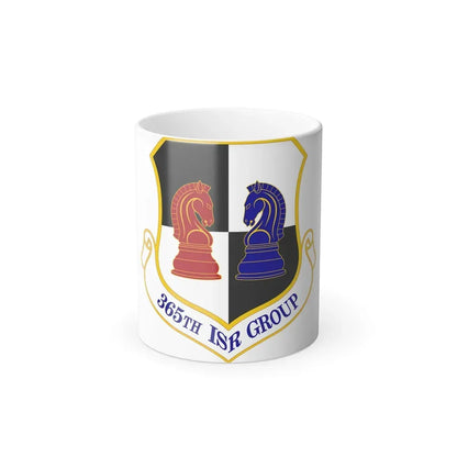 365 Intelligence Surveillance and Reconnaissance Group ACC (U.S. Air Force) Color Changing Coffee Mug 11oz - Go Mug Yourself