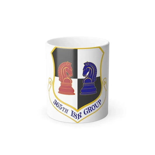 365 Intelligence Surveillance and Reconnaissance Group ACC (U.S. Air Force) Color Changing Coffee Mug 11oz - Go Mug Yourself