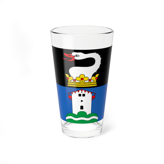 CHE Schwende-Rute Flag (Switzerland) Pint Glass 16oz