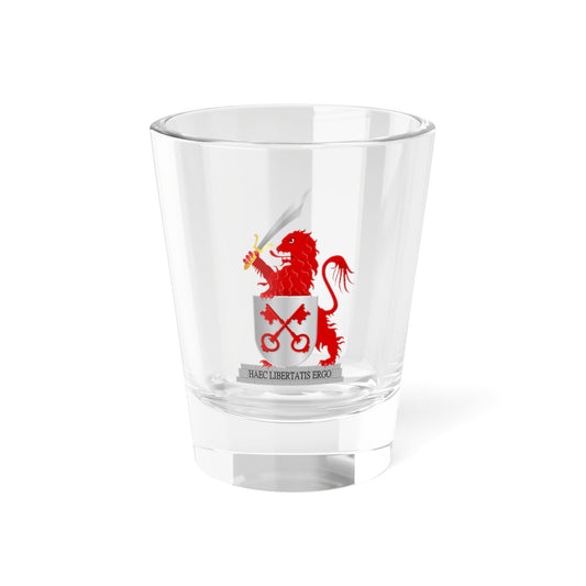 Leiden wapen HRvA (Netherlands) (Coat of Arms) Shot Glass 1.5oz