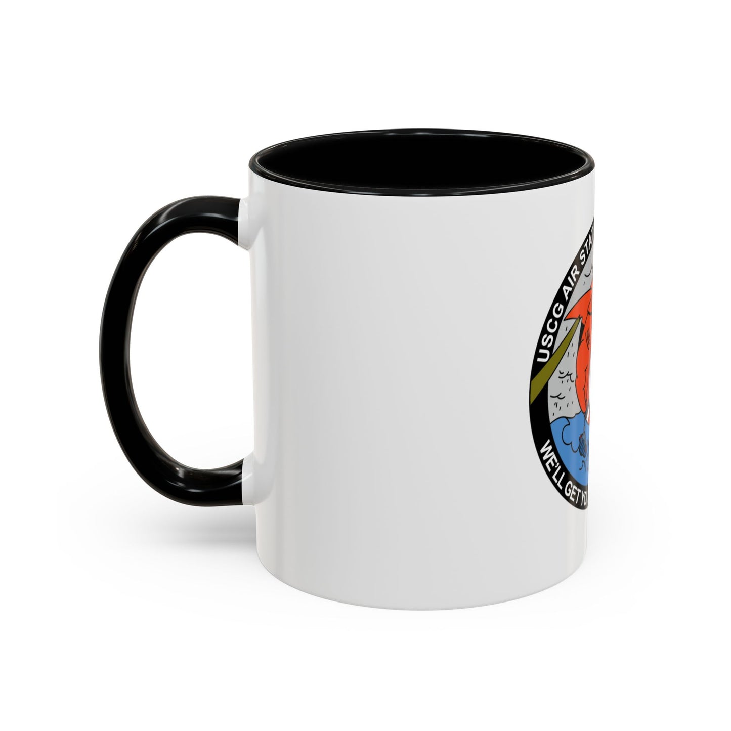 USCG Air Station San Francisco 2 (U.S. Coast Guard) Accent Coffee Mug