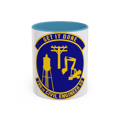 796th Civil Engineer Squadron (U.S. Air Force) Accent Coffee Mug