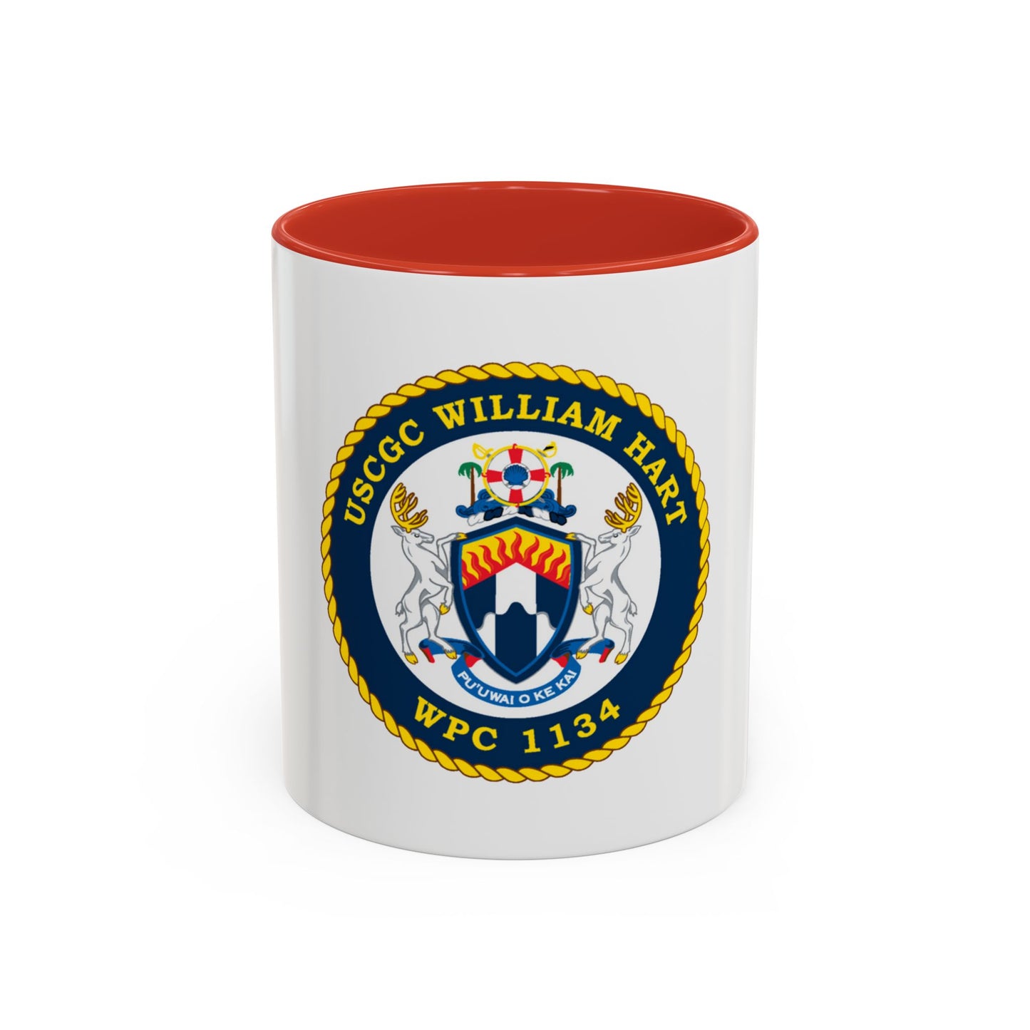 USCG C William Hart WPC 1134 (U.S. Coast Guard) Accent Coffee Mug