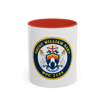 USCG C William Hart WPC 1134 (U.S. Coast Guard) Accent Coffee Mug