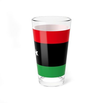 Flag of Libya (Libya) Pint Glass 16oz