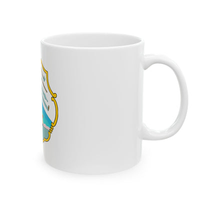 Coat of arms of British Honduras (1819-1907) - White Coffee Mug