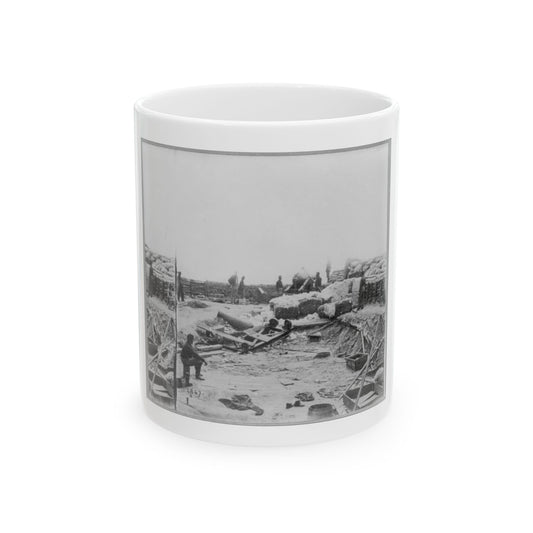 King Cotton , Yorktown, Va. (U.S. Civil War) White Coffee Mug