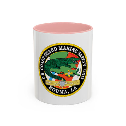 USCG Marine Safety Unit Houma LA (U.S. Coast Guard) Accent Coffee Mug