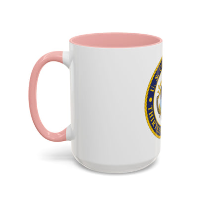 USCG Thirteenth District (U.S. Coast Guard) Accent Coffee Mug