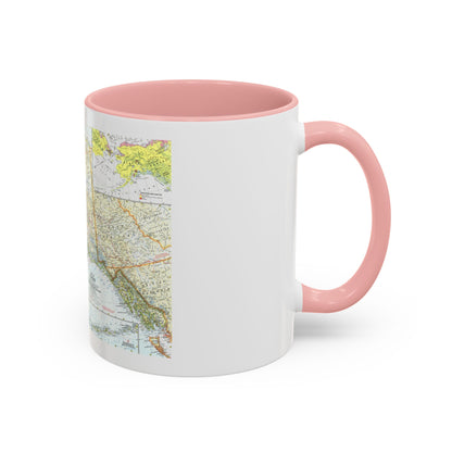USA - Alaska (1959) (Map) Accent Coffee Mug