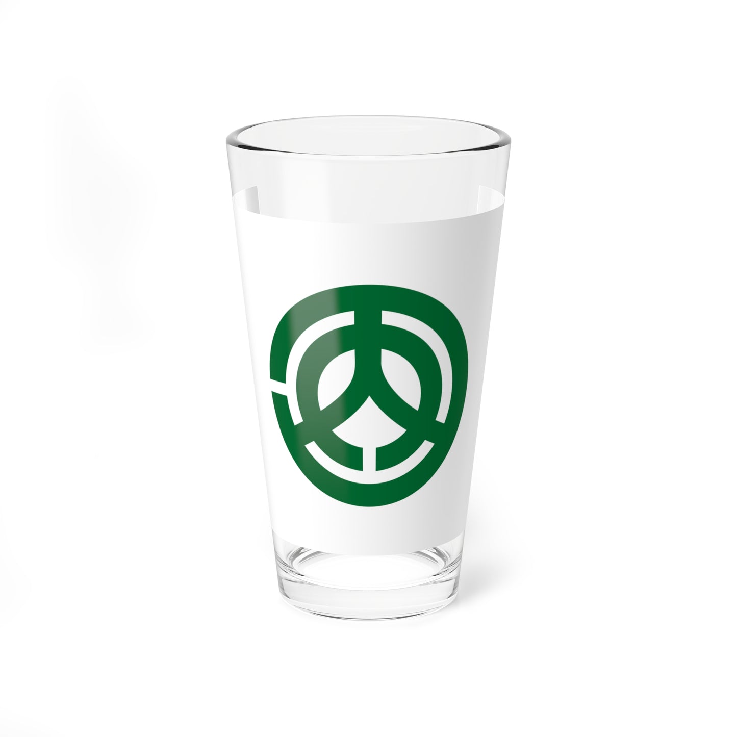 Flag of Kōchi Hiroshima 1952-2005 (Japan) Pint Glass 16oz