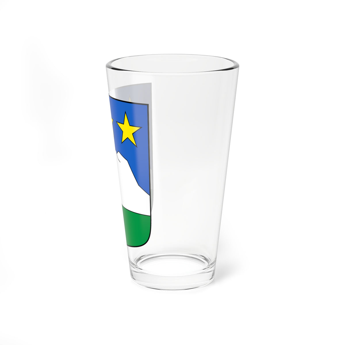 MontNoble-blazon (Switzerland) (Coat of Arms) Pint Glass 16oz
