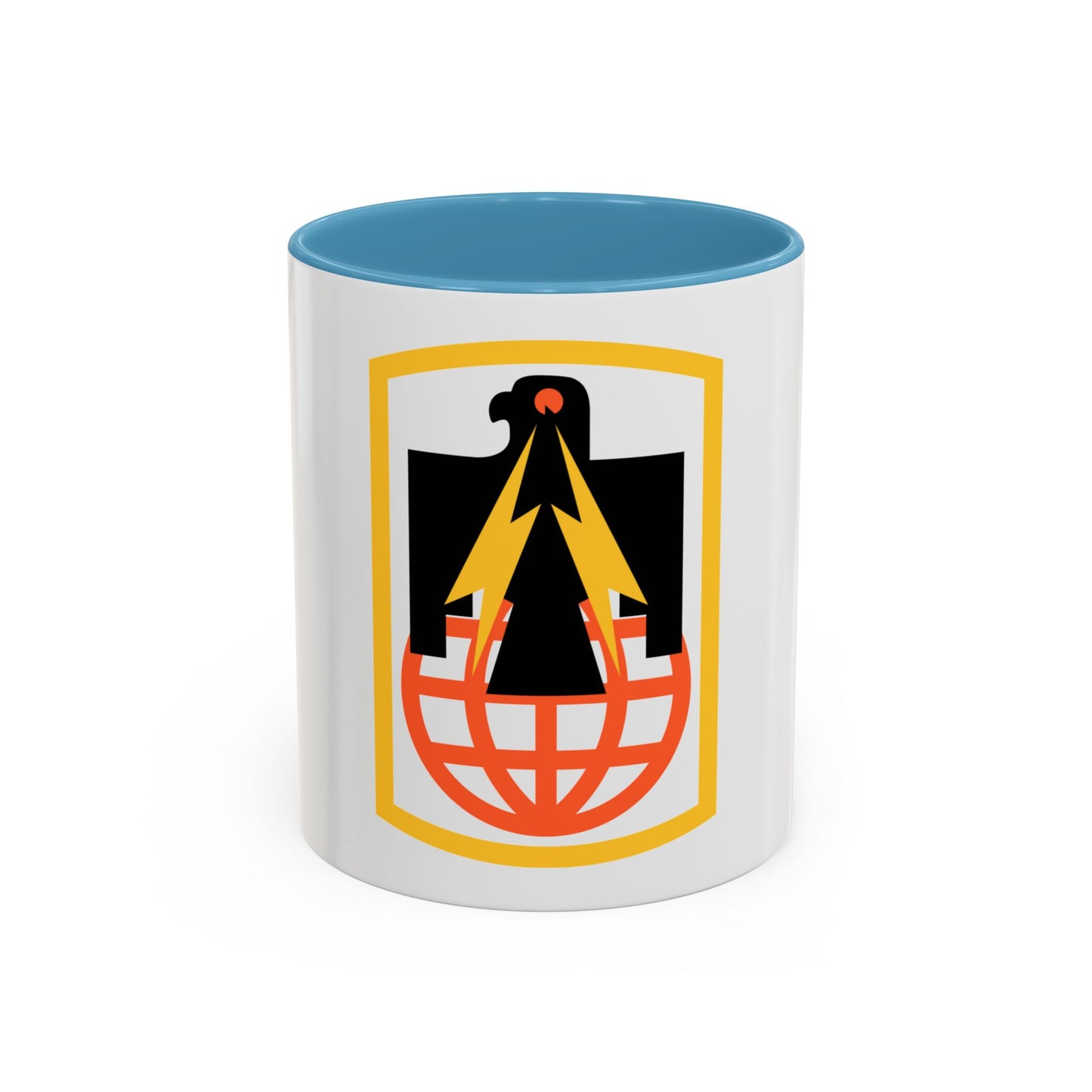 11th Signal Brigade (U.S. Army) Accent Coffee Mug
