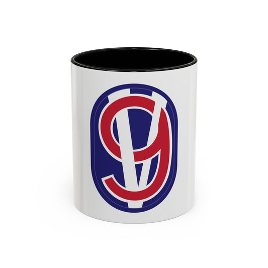 95th Infantry Division (U.S. Army) Accent Coffee Mug