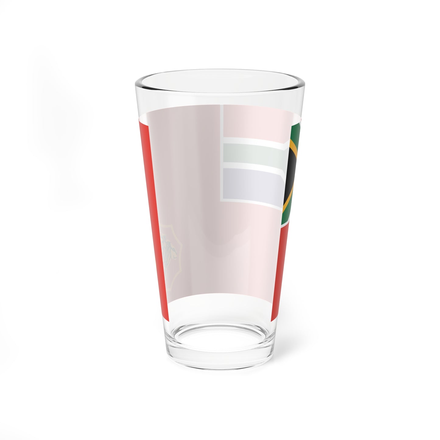 Flag of the South African Army (South Africa) Pint Glass 16oz
