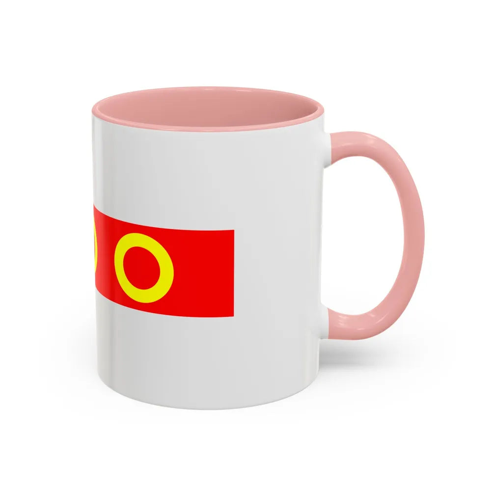 Flag of Kercem Malta - Accent Coffee Mug-Go Mug Yourself