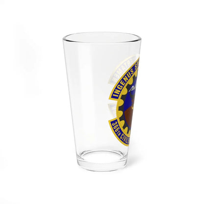 366 Civil Engineer Squadron ACC (U.S. Air Force) Pint Glass 16oz-Go Mug Yourself