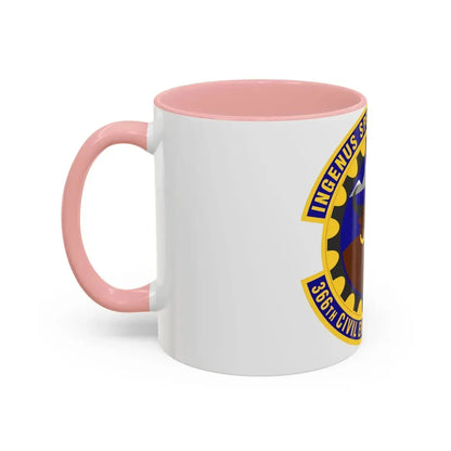 366 Civil Engineer Squadron ACC (U.S. Air Force) Accent Coffee Mug - Go Mug Yourself