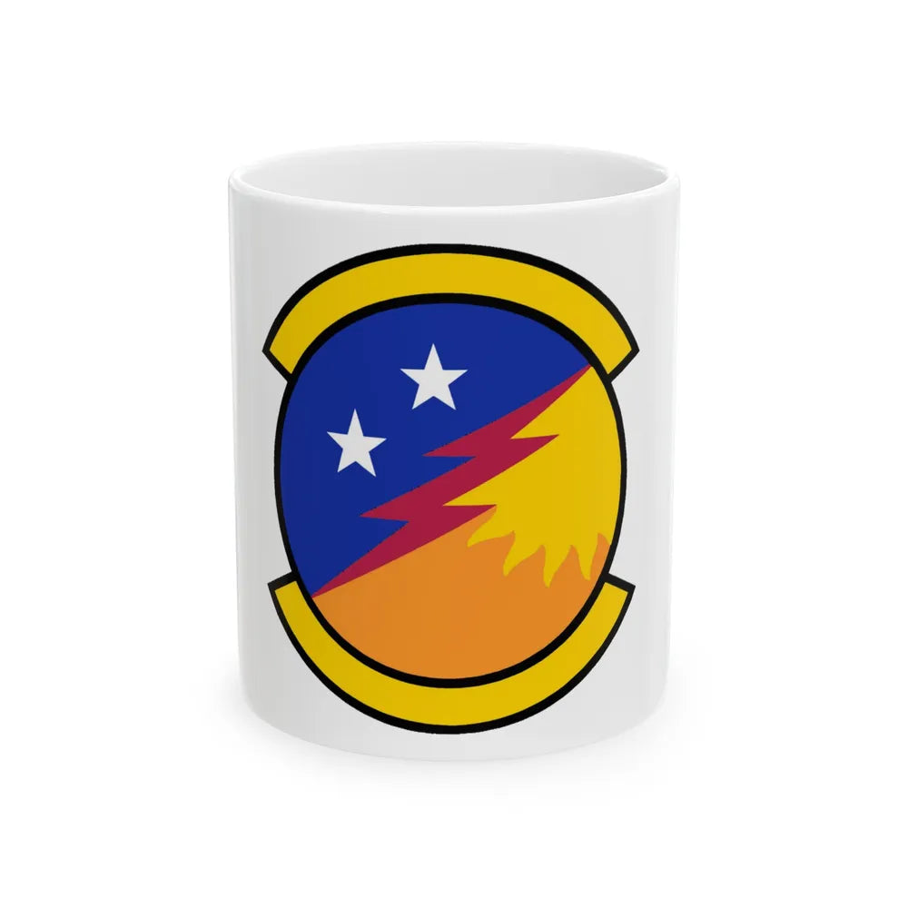 366 Communications Squadron ACC (U.S. Air Force) White Coffee Mug-11oz-Go Mug Yourself