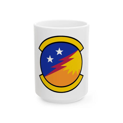 366 Communications Squadron ACC (U.S. Air Force) White Coffee Mug-15oz-Go Mug Yourself