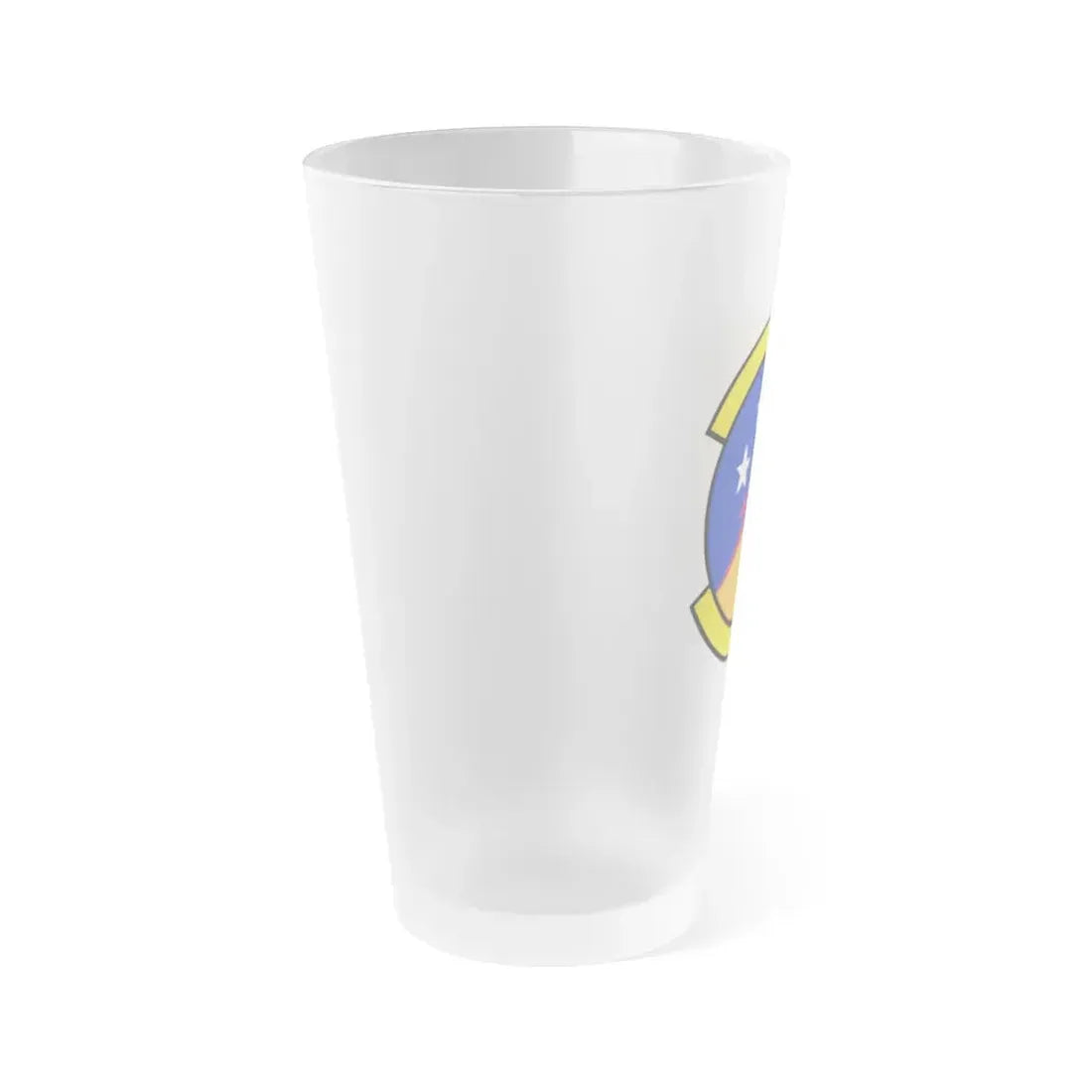 366 Communications Squadron ACC (U.S. Air Force) Frosted Pint Glass 16oz - Go Mug Yourself