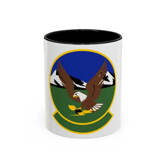 366 Maintenance Squadron ACC (U.S. Air Force) Accent Coffee Mug 11oz Black - Go Mug Yourself
