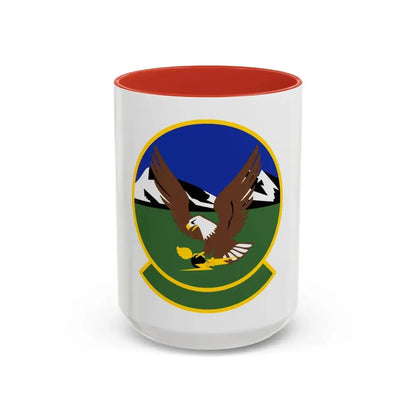 366 Maintenance Squadron ACC (U.S. Air Force) Accent Coffee Mug 15oz Red - Go Mug Yourself