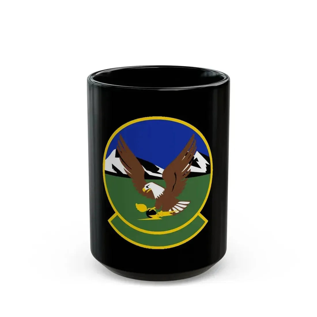 366 Maintenance Squadron ACC (U.S. Air Force) Black Coffee Mug 15oz - Go Mug Yourself