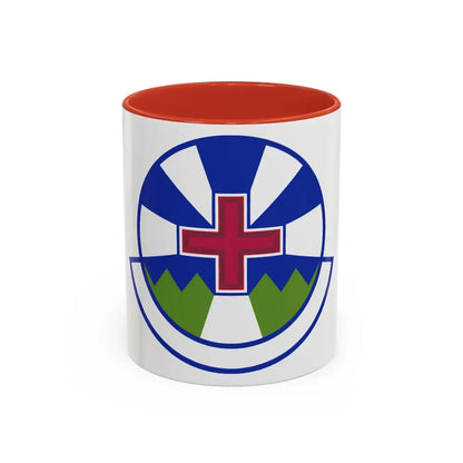 366 Operational Medical Readiness Squadron ACC (U.S. Air Force) Accent Coffee Mug 11oz Red - Go Mug Yourself