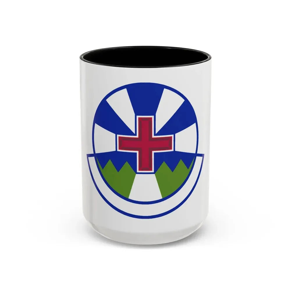 366 Operational Medical Readiness Squadron ACC (U.S. Air Force) Accent Coffee Mug 15oz Black - Go Mug Yourself