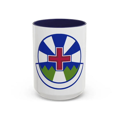 366 Operational Medical Readiness Squadron ACC (U.S. Air Force) Accent Coffee Mug 15oz Navy - Go Mug Yourself