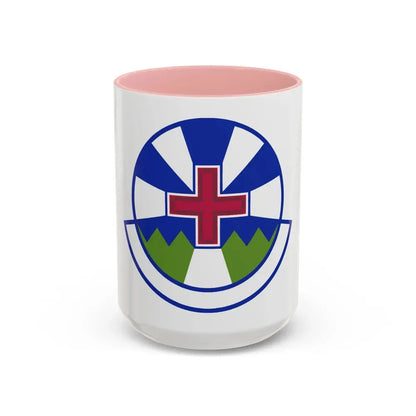 366 Operational Medical Readiness Squadron ACC (U.S. Air Force) Accent Coffee Mug 15oz Pink - Go Mug Yourself