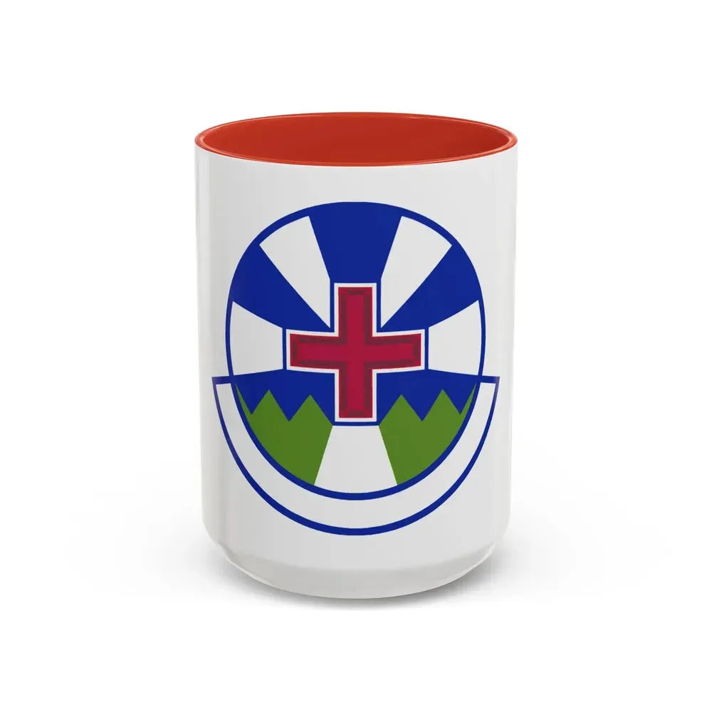 366 Operational Medical Readiness Squadron ACC (U.S. Air Force) Accent Coffee Mug 15oz Red - Go Mug Yourself