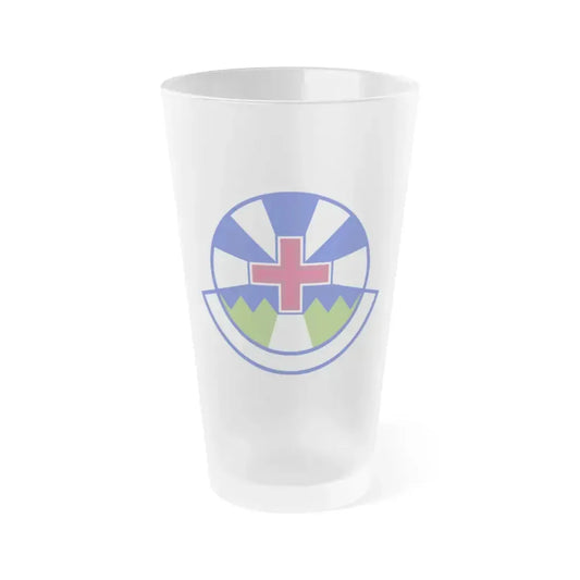 366 Operational Medical Readiness Squadron ACC (U.S. Air Force) Frosted Pint Glass 16oz 16oz Frosted - Go Mug Yourself
