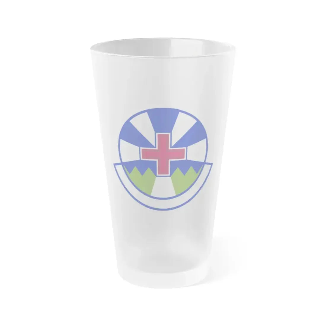 366 Operational Medical Readiness Squadron ACC (U.S. Air Force) Frosted Pint Glass 16oz 16oz Frosted - Go Mug Yourself