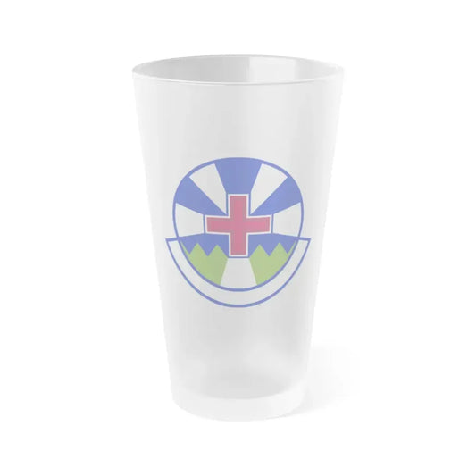 366 Operational Medical Readiness Squadron ACC (U.S. Air Force) Frosted Pint Glass 16oz 16oz Frosted - Go Mug Yourself